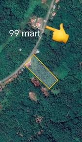 NT 4.996 acre . Main highway frontage kota Murudu-kudat. Sabah.