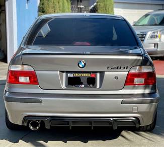 Bmw 5-Series E39 Ac Spoiler Piano Black Bodykit