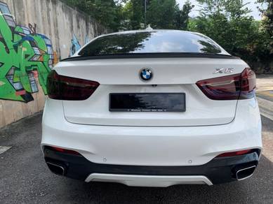 Bmw F16 X6 M Performance Spoiler Piano Blk Bodykit