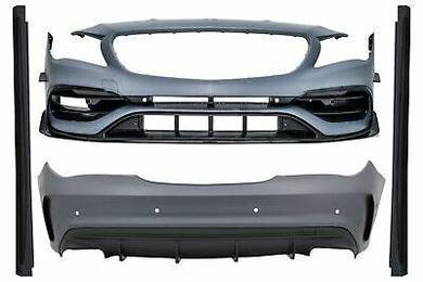 Cla W117 Cla45 Facelift Bumper Bodykit Benz Amg