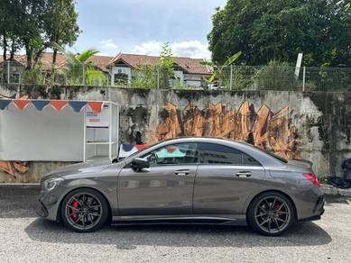 Cla W117 Cla45 Facelift Bumper Bodykit Benz Amg