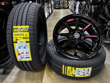 Sport Rim Volk Rays Ce28 Club Racer Combo tyre 15