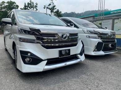 2016 Vellfire x modelista bodykit w paint body kit