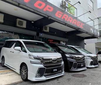2017 Vellfire Z Aero Modelista Bodykit Siap Cat