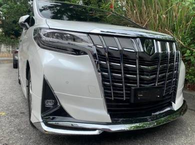 2018 Alphard body kit modelista bodykit w painting