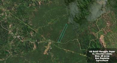 CL Land | 25 acres | Sub Roadside | Kg Bukit Manggis | Kimanis | Papar