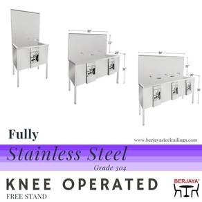 Stainless Steel Hand Free Sink / Bowl Sink