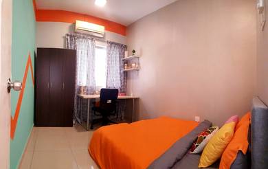 Queen Bedroom @ Ridzuan Condo Sunway, Taylor's Uni, Sunway Uni, Monash