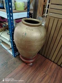 Preloved Vase / Pot Total Height 58cm