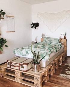 Single bedframe kukuh dan lawa teruk