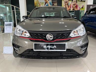 Proton Saga 2025 full loan high rebate ready stock