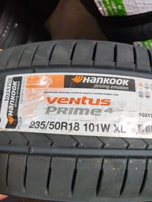 2025 Hankook 235 50 18 ventus prime4 K135