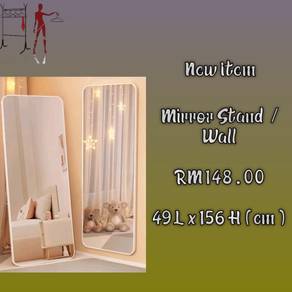 Wall / Stand Full Mirror Display ( New )