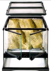 new terrarium tank exoterra mini wide aquarium