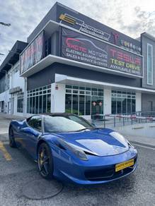 Ferrari 458 Italia 2012 worth of options