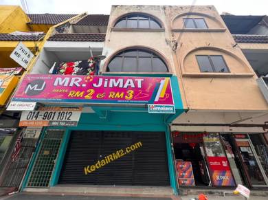 (ROI 4.3%) Jalan Tasek Main Road, 3 Storey Shoplot , Tasek Ipoh