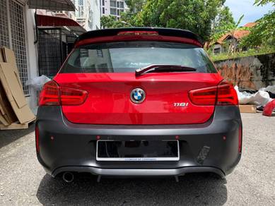 1 Series F20 F21 Spoiler Bodykit Glossy Black Bmw