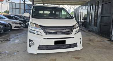 Vellfire 2.4 Z Plantinum   🔥🔥  Full Loan 🔥 🔥