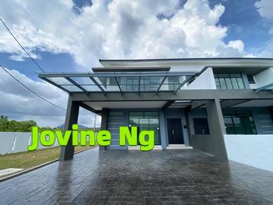 Huge Land ! 34 feet Car Porch | width 26ft Taman Desa Impian CORNER