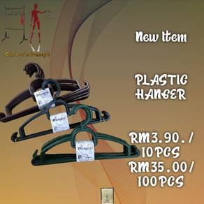 10 Pcs Plastic Boutique Hgr Display ( New )
