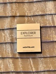 Montblanc "Explorer Platinum" EDP men