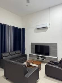 CORNER LOT FULLY FURNISHED Single Storey Bungalow Taman Lurik Indah