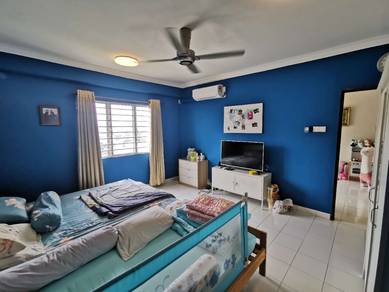 Alam Idaman 881sf 2R2B Fully Furnished End Lot 2CP Sek 22 Shah Alam