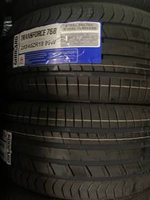 New tyre 255 45 18 Goddard Transforce 768 yr 2024