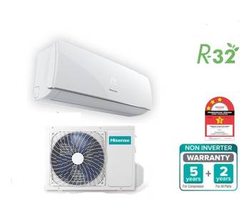 Hisens  2.5hp INVERTER air cond free install (NEW)