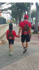 Japan jepun Backpack bag Domo kun beg