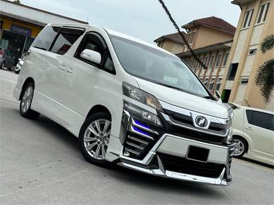 SEAT TOYOTA VELLFIRE KLIA/SZB PiCKUP/DROPOFF MPV