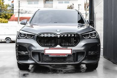 F48 F49 Lci Grill Glossy Blk Bodykit Bmw X1 Grille