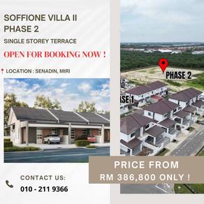 New Single Storey Terrace at Riverview Miri for Sale