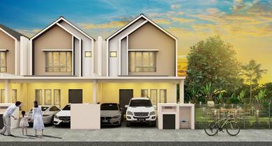 New 2 Storey House 21'x60' At Meru, Klang