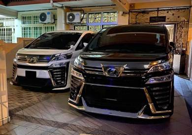 Sewa Toyota Vellfire ZG Putih & Hitam | Shah Alam
