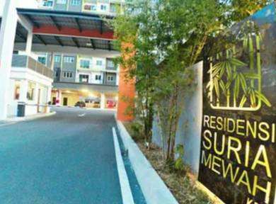 【💥1000sqft 4R2B💥】Suria Mewah Residensi ✅ 100% Loan 🔥 Freehold Unit