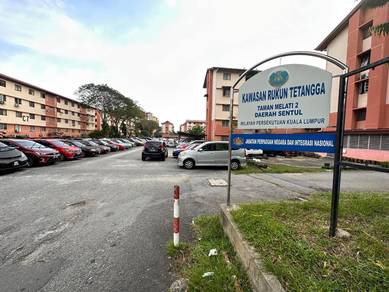 Freehold Flat Low Cost Melati, Sentul Kuala Lumpur City
