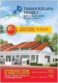 New-1-storey-Terraced-House-for-sale-Kapar-Selangor