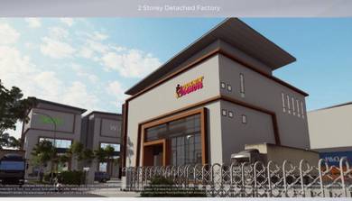 3 Storey New Semi-D Factory Bangi Industrial Park,Kajang ,seksyen 10
