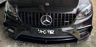 Original W213 bumper with front lip