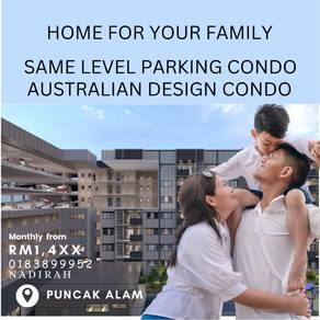 Kondo macam LANDED di Puncak Alam