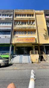 kota bharu bangunan kedai 4 tingkat dalam bandar