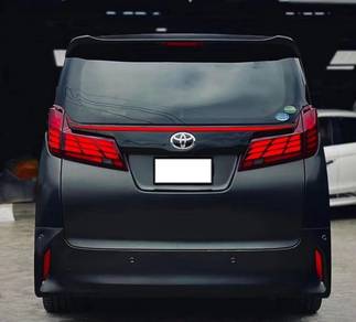 Alphard Vellfire Tail Light Lamp Running Bodykit