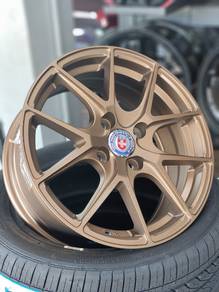 NEW RIM HRE 15inch 4/100 AXIA MYVI ALZA WIRA CITY