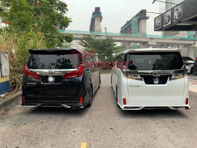 Alphard 2018 Agh30 Tail Lamp Bumper Body Kit