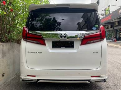 Alphard 2018 Agh30 Tail Lamp Bumper Body Kit