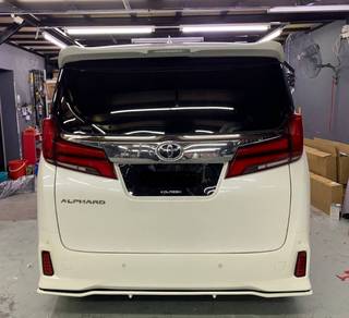 Alphard 2018 Agh30 Tail Lamp Bumper Body Kit