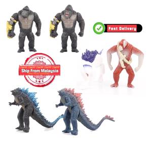 Godzilla VS King Kong 2 New Empire 6Pcs/Set PVC Ac