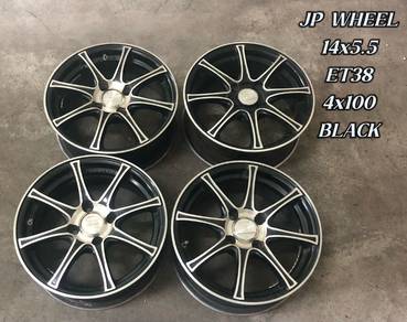 USED RIM JP WHEEL 14inch VIVA AXIA MYVI SAGA FLX