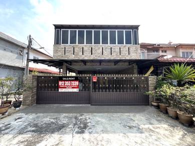 FULLY RENOVATED END LOT | Double Storey Terrace Taman Seri Sementa